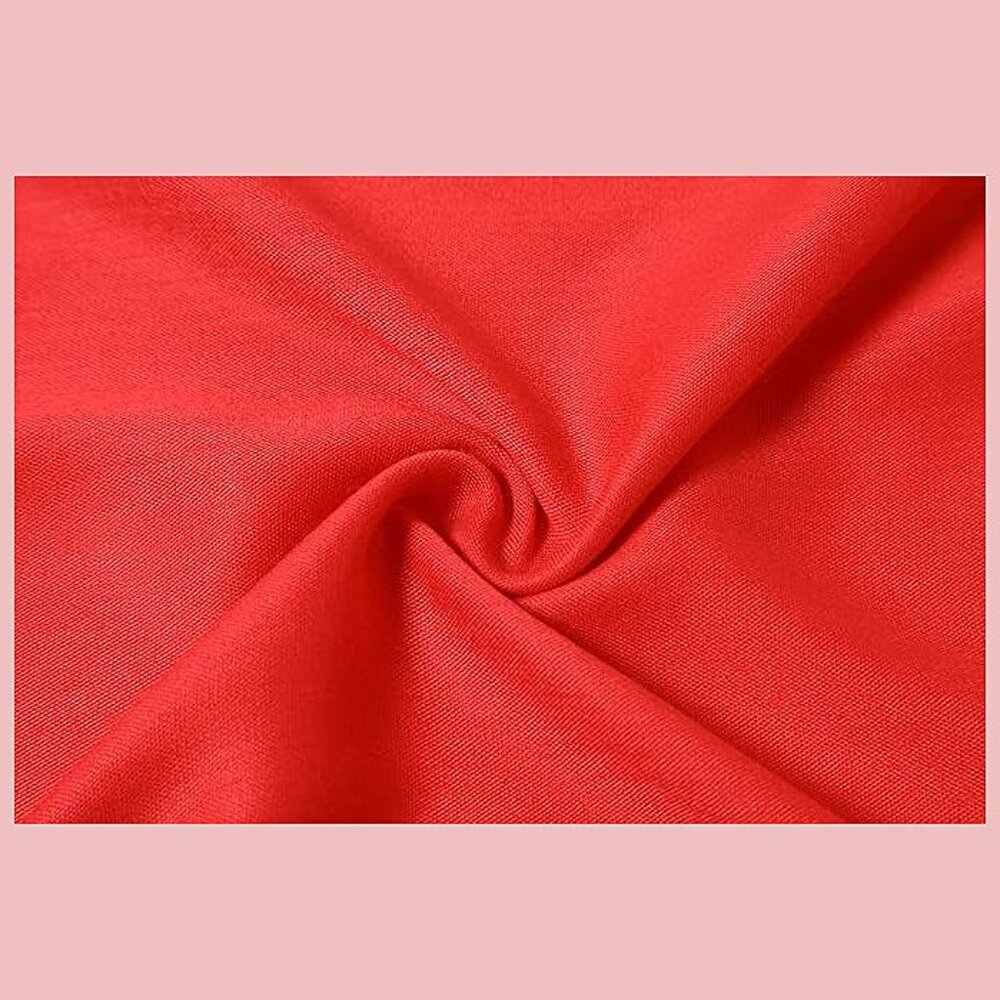Large Soft Cashmere Silky Solid Shawl Wrap Scarf for Women-Red - Picture 4 of 6